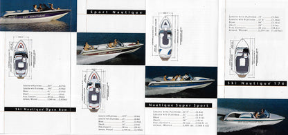 Correct Craft 1997 Nautiques Brochure