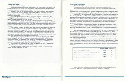 Correct Craft Nautique Buyers Guide Brochure