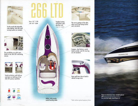 Crownline 2001 Brochure