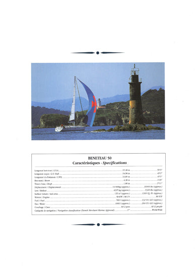 Beneteau 50 Brochure