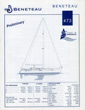 Beneteau 473 Specification Brochure