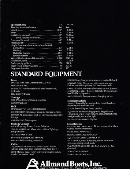 Allmand 28 Ranger Brochure