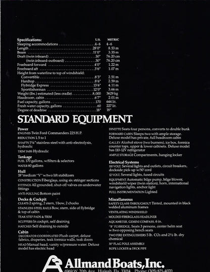 Allmand 28 Ranger Brochure
