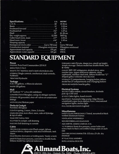 Allmand 34 Classic Brochure