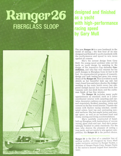 Ranger 26 Brochure