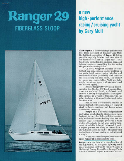 Ranger 29 Brochure