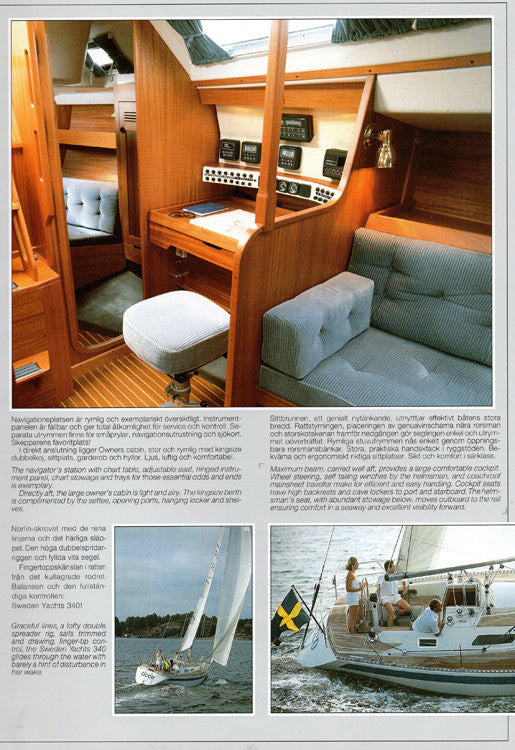 Sweden Yachts 340 Brochure