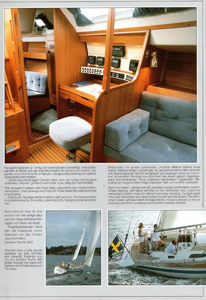 Sweden Yachts 340 Brochure