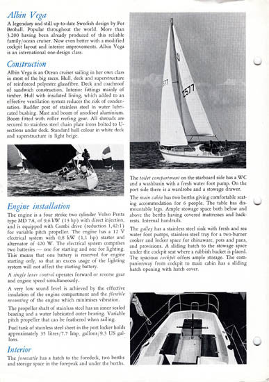 Albin 27 Vega Brochure
