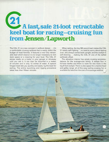 Cal 21 Brochure