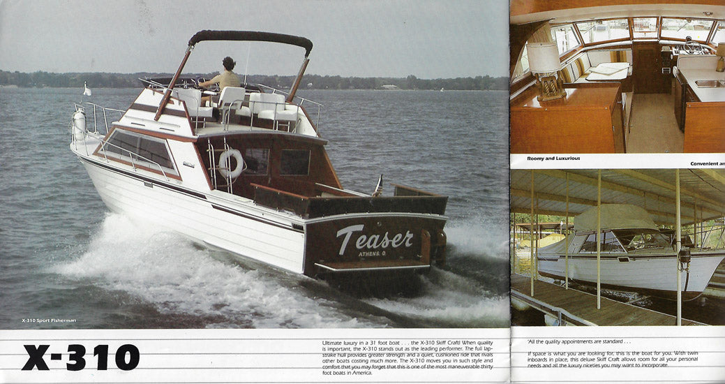Skiff Craft 1987 Brochure