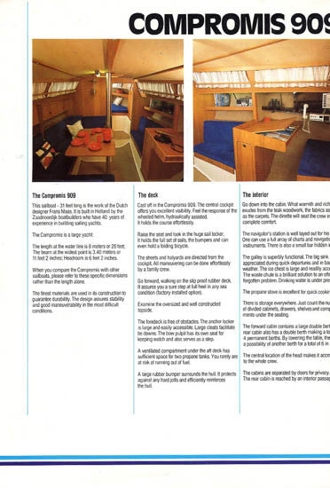 Compromis 909 Brochure