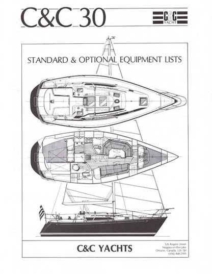 C&C 30 Specification Brochure