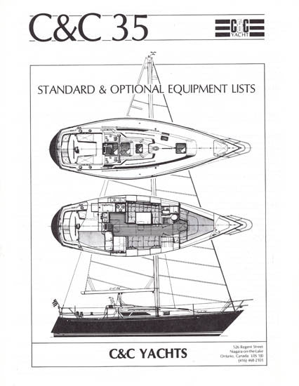 C&C 35 Specification Brochure
