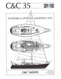 C&C 35 Specification Brochure