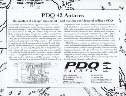 PDQ Antares 42 Passagemaker  Brochure