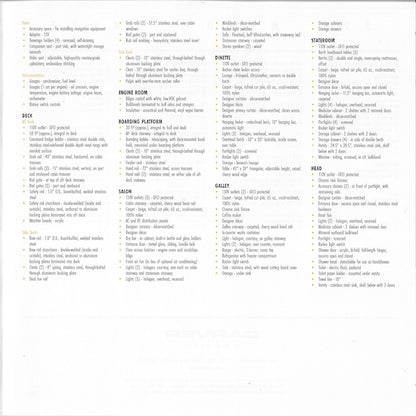 Carver 326 Motor Yacht Specification Brochure (2001)