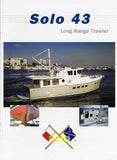 Island Gypsy Solo 43 Trawler Brochure