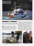 Island Gypsy Classic 40 Magazine Reprint Brochure