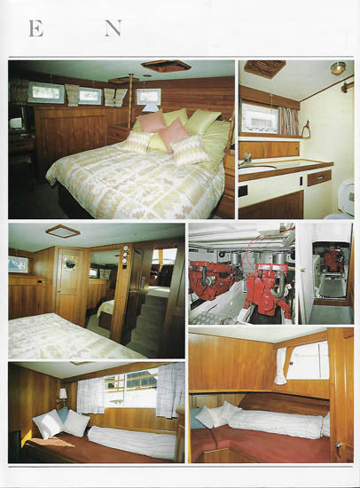 Island Gypsy 44 Flush Aft Deck Motor Cruiser Brochure