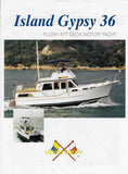 Island Gypsy 36 Flush Aft Deck Motor Yacht Brochure