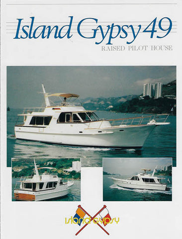 Island Gypsy 49 Raised Pilothouse Brochure