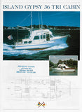 Island Gypsy 36 Tri Cabin Brochure