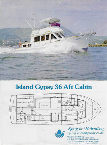 Island Gypsy 36 Aft Cabin Brochure