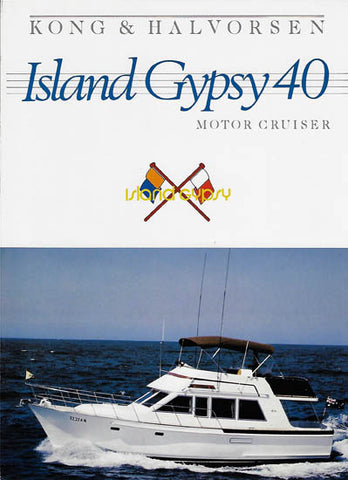 Island Gypsy 40 Motor Cruiser Brochure