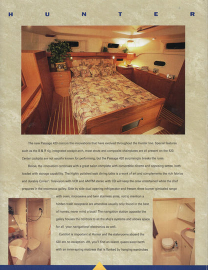 Hunter 420 Passage Brochure