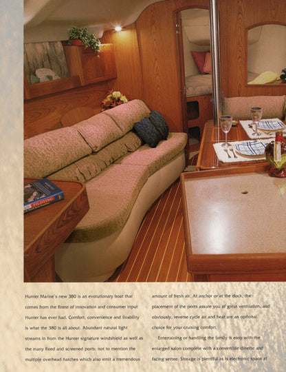 Hunter 380 Brochure
