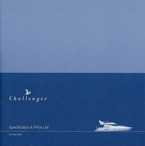 Birchwood 2000 Challenger Specification Brochure