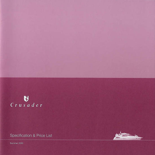Birchwood 2000 Crusader Specification Brochure