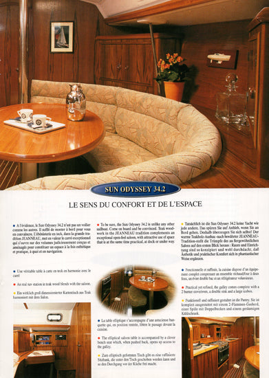 Jeanneau Sun Odyssey 34.2 Brochure