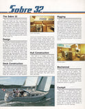 Sabre 32 Brochure