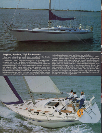 Hunter 40 Brochure