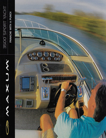 Maxum 3500SCR Sport Yacht Brochure