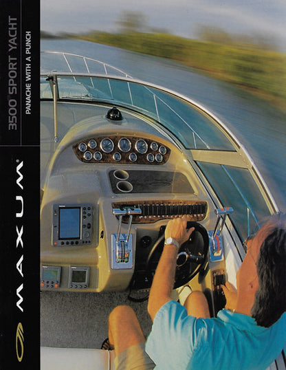 Maxum 3500SCR Sport Yacht Brochure
