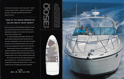Maxum 3500SCR Sport Yacht Brochure