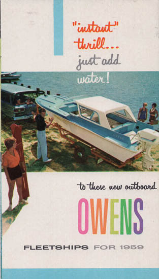 Owens 1959 Fleetship Brochure