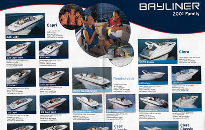 Bayliner 2001 Full Line Brochure