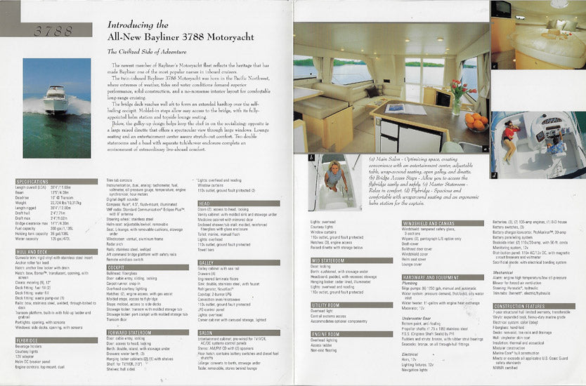 Bayliner 3788 Motoryacht Brochure