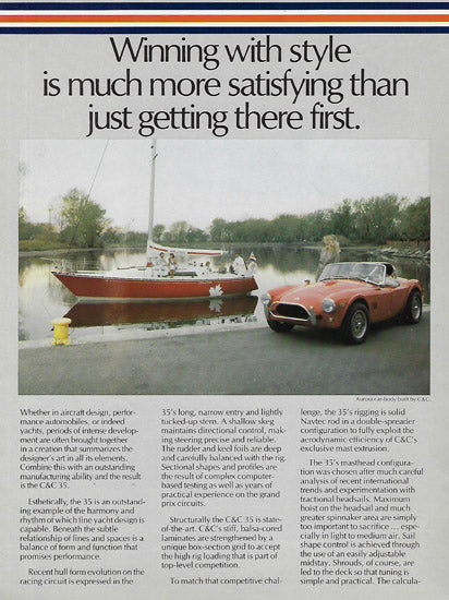C&C 35 Mark II Brochure