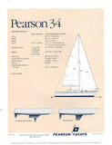 Pearson 34 Brochure