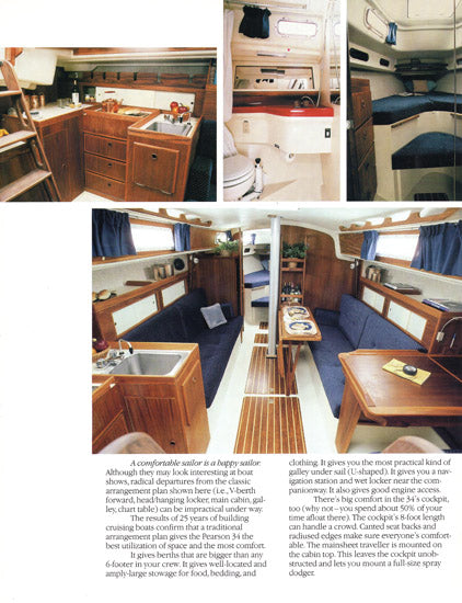 Pearson 34 Brochure