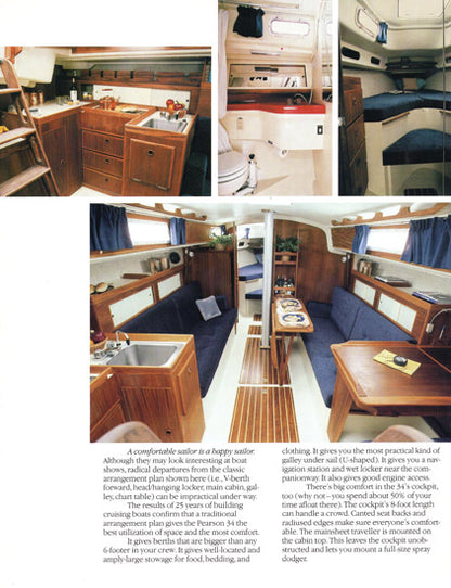 Pearson 34 Brochure