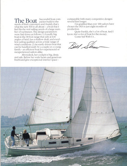 Pearson 303 Brochure