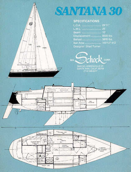 Santana 30 Brochure