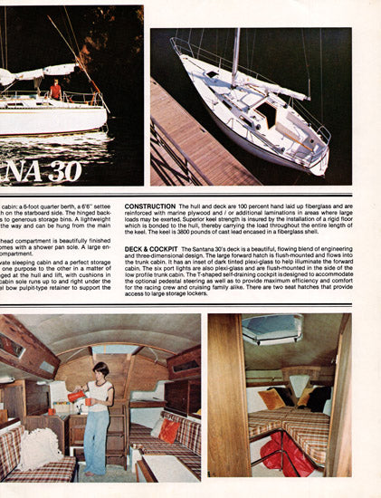 Santana 30 Brochure