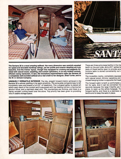 Santana 30 Brochure
